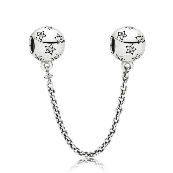 

новый 100% серебро 1: 1 glamour 791782cz цепь безопасности оригинальные женщины свадебные ювелирные изделия 2018 подарок, Black