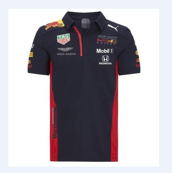 

2020 новый F1 формула один гоночный костюм Поло рубашка Puma team service RB16 с коротким рукавом нагрудные футболки внедорожный мотоцикл быстросохнущая одежда