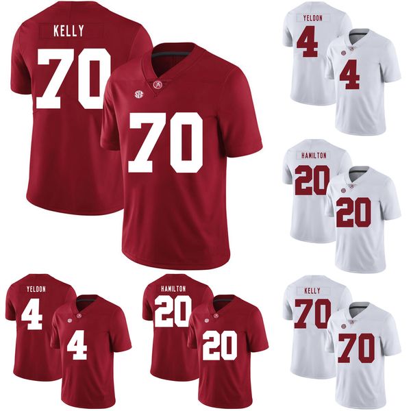 

ryan kelly stitched men's alabama crimson tide t.j. yeldon shaun dion hamilton red white black college football jersey