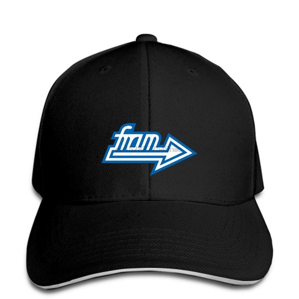 

men baseball cap if fram logo snapback cap women hat peaked, Black;white