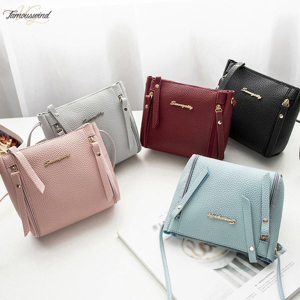 

2020 new women shoulder bag small pu leather messenger bags phone solid zipper crossbody bag for women mini bag