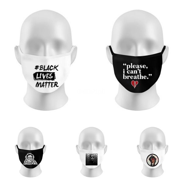 

designer letter luxury face mask skull flag digital halloween party cosplay face masks reusable dust windproof cotton festive party mouth #2