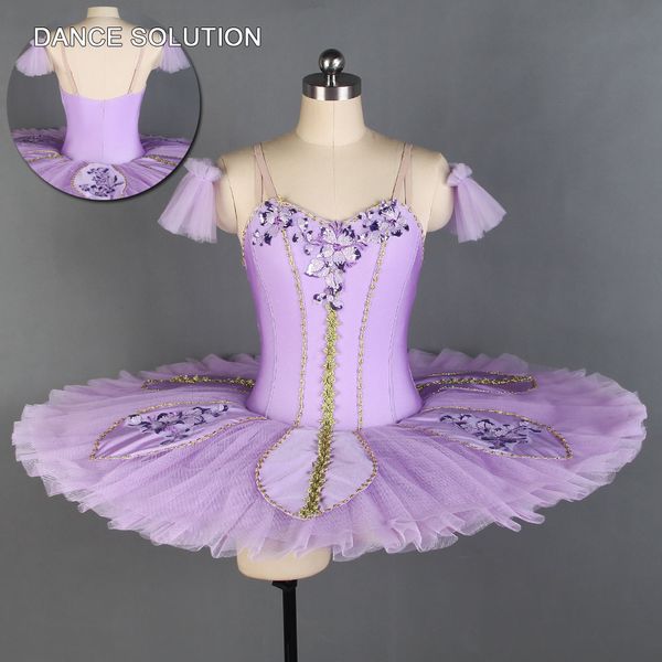 

lilac spandex bodice with applique and trim leotard tutu professional ballet tutu for girl & women standard dance dress bll137, Black;red