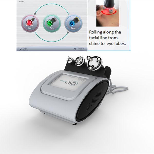 

portable led radio frequency fractional rf machine rollrf360 wrinkle removal device rf skin lifting beauty equipment