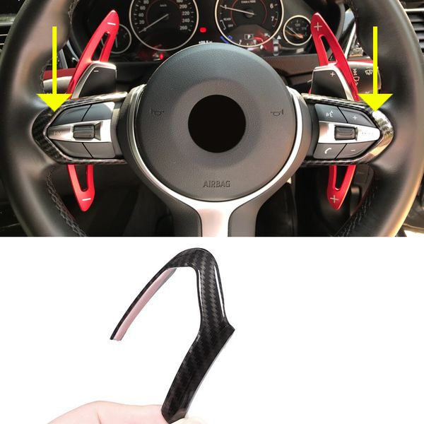 

углеродное волокно для f20 f22 f21 f30 f32 f33 f36 f06 f12 f13 x5 f15 x6 f16 m-sport abs chromsteering wheel decoration frame trim