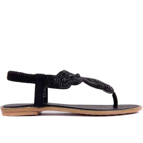 

guja-black female sandals