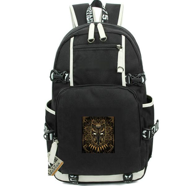 mochila deportiva negra