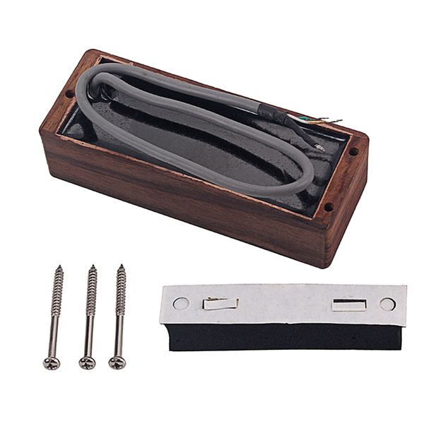 

1 set 4 strings bass guitar pickup soap bar style