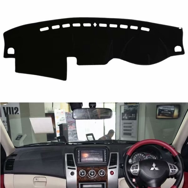 

car styling covers dashmat dash mat shade dashboard cover for mitsubishi pajero sport montero 2008 2009 2010 2011 2012 2016 rhd