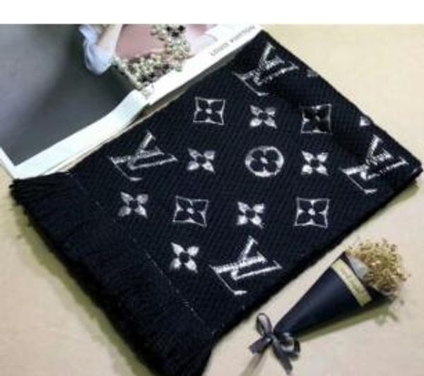 

2020 classic men women scarves high-grade cashmere scarf soft cord cashmere yarn-dyed pattern designers scarf, Blue;gray