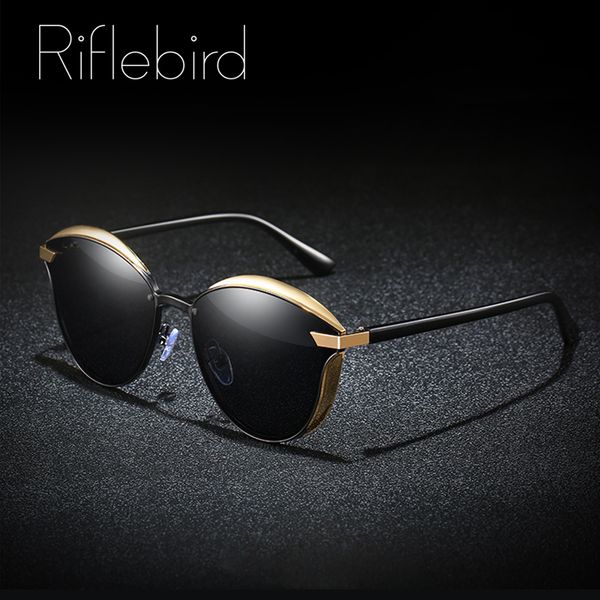 

vintage cat eye sunglasses women polarized 2020 fashion ladies designer female sun glasses gafas sol, White;black