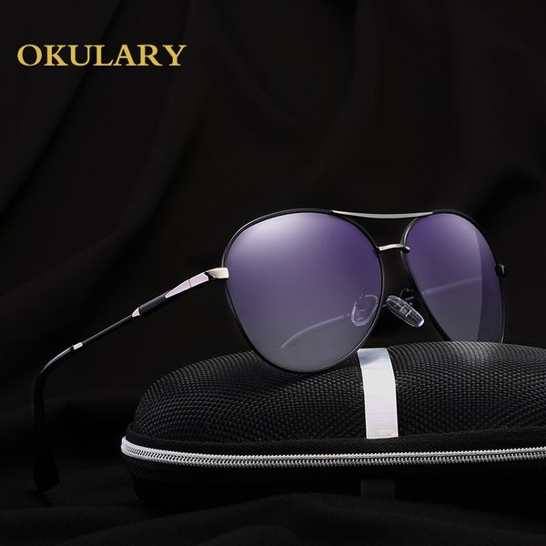 

2020 women oval polarized sunglasses 2 color uv400 ing, White;black