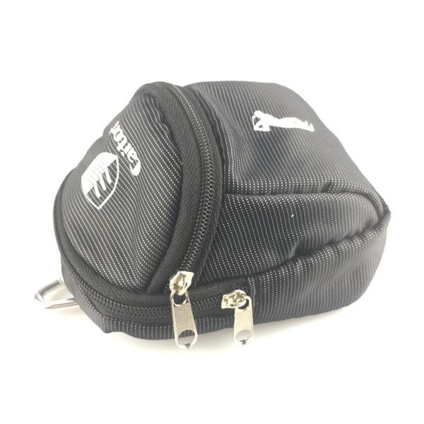 

1pcs golf mini holder waist bag with hook nylon can hold 6 golf balls outdoor sports golfer's gift pack economic small bag