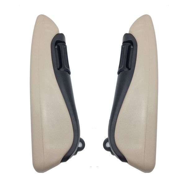 

2 pcs car seat armrest beige armrest light color independent folding commercial refit car general a pair armrests