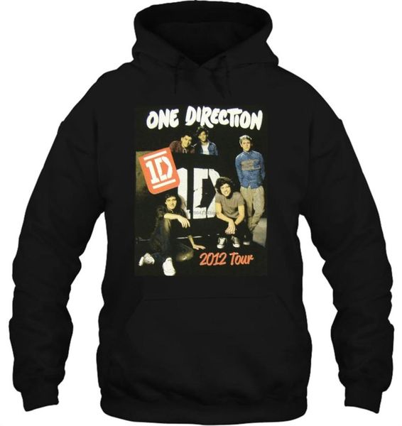 

men hoodie one direction up all night concert tour black women streetwear