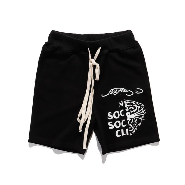

2020 new men's five-point pants manufacturers wholesale a variety of male designer printed embroidery cotton shorts european and americ, White;black