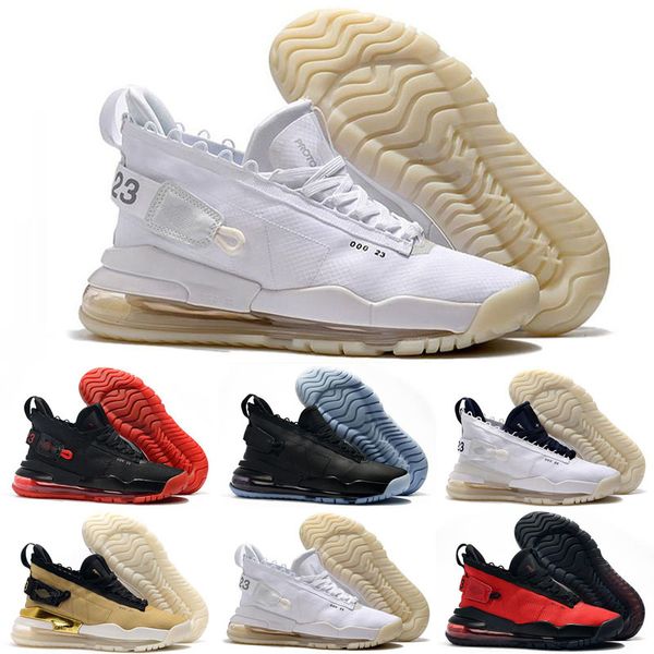

2020 new arrival proto atlanta nights bred pure platinum gym red gold black men basketball shoes jumpman 23 mens designer sneakers