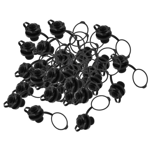 

30pack premium air valve caps screw-in kayak boats airbed raft accessories