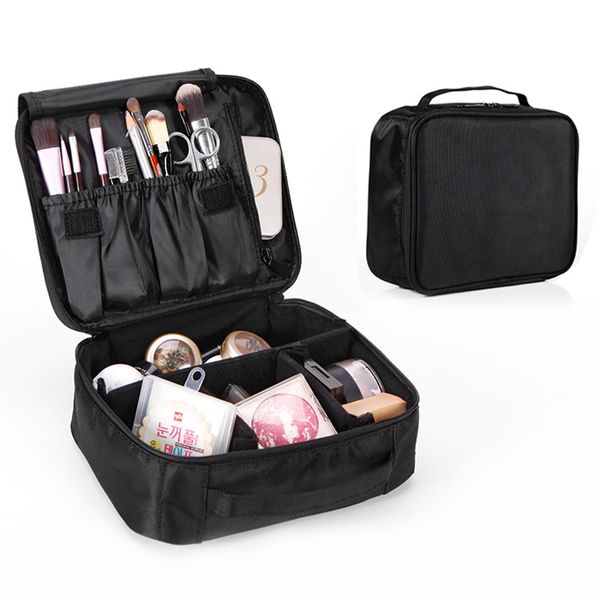 

women makeup bag professional portable travel cosmetic case organizer divider for cosmetics make up brushes toiletry storage box