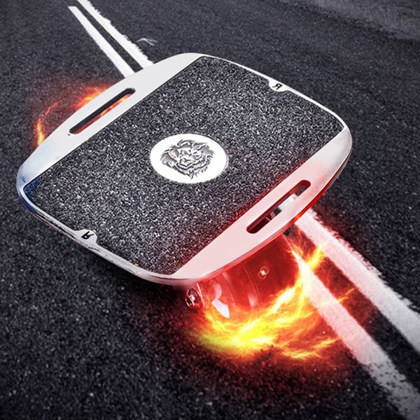 

super sell-portable anti-vibration drift board aluminum alloy party skateboard with pu wheel fitness drift board