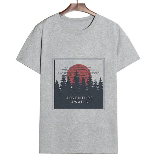 

belief harajuku new fashion t shirt universe grunge women cartoon vintage printed aesthetic nature round neck tee shirt femme, White