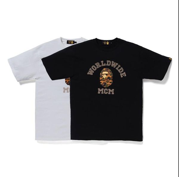 

2020 new summer fashion designers men's shirt t-shirt letter embroidery t-shirt men's brand short-sleeved t-shirt women's shi, White