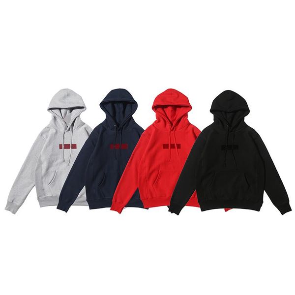 

famous brand mens designer hoodie fashion cotton men women sweatshirts hoodies sweatshirt s-2xl 4 colors, Black
