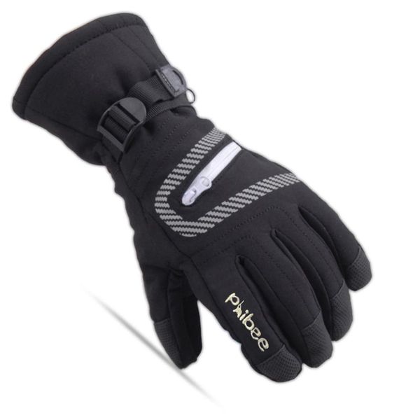 

children adults windproof waterproof warm sports outdoor ski gloves