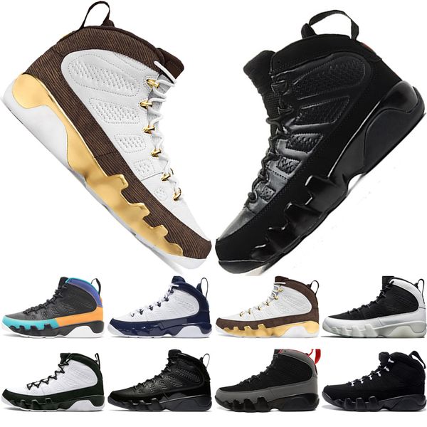 

Sale 9 9s Dream It Do It UNC Mop Melo Mens Basketball Shoes LA OG Space Jam men Bred All Black Anthracite sports sneakers designer US 7-13