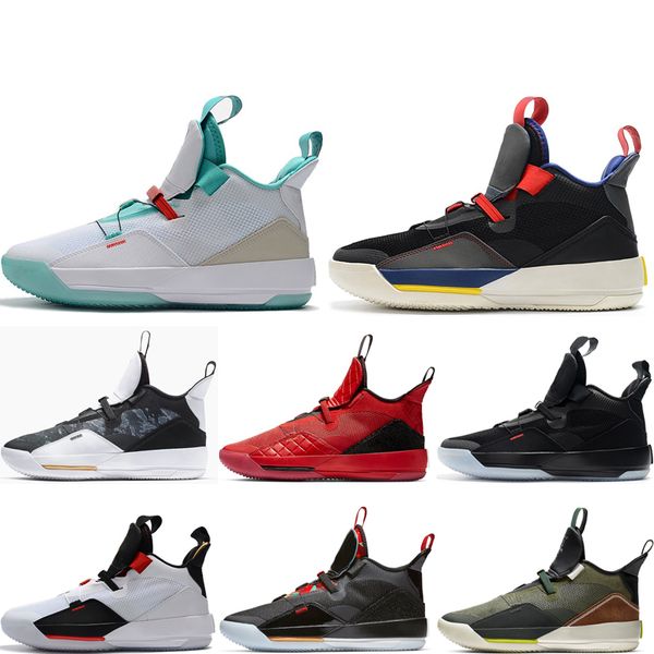 

2019 new fashion jumpman xxxiii 33 basketball shoes mens 33s gold/championship mvp finals training sport sneakers des chaussures 7-12