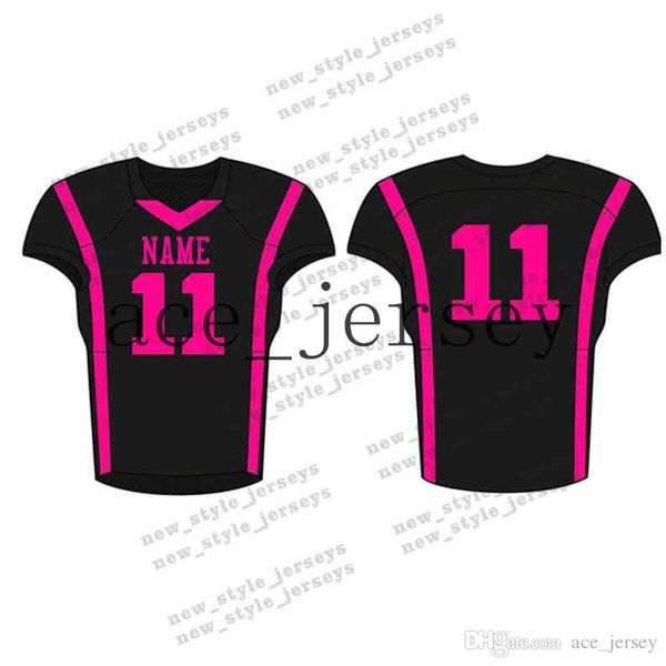 

93Men 2019 Youth Football Jerseys Army Green Wine Red Embroidery Logos Stitched Custom Any name Any number Jerseys