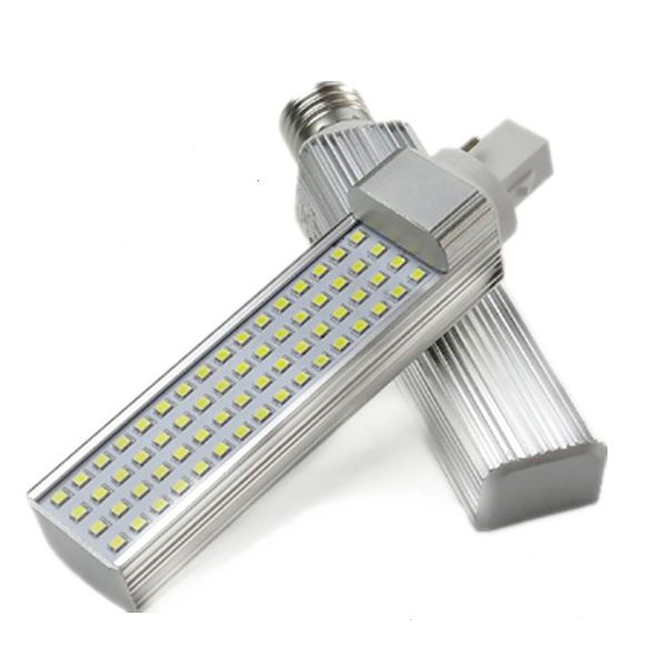 

g24 2 pin led pl лампы 12w вращающийся g24 e27 базовый светодиодные лампы теплый белый поверхностно-mounted светильники ac85-265v