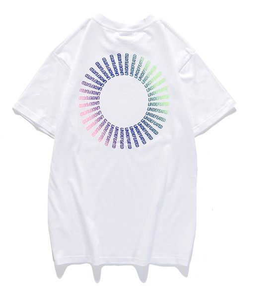 

20ss / непобедимый мужчины роскошь tshirt дизайнер продажа женщин летние свободные рубашки высокого качества футболки вышивка печать хлопок, White;black