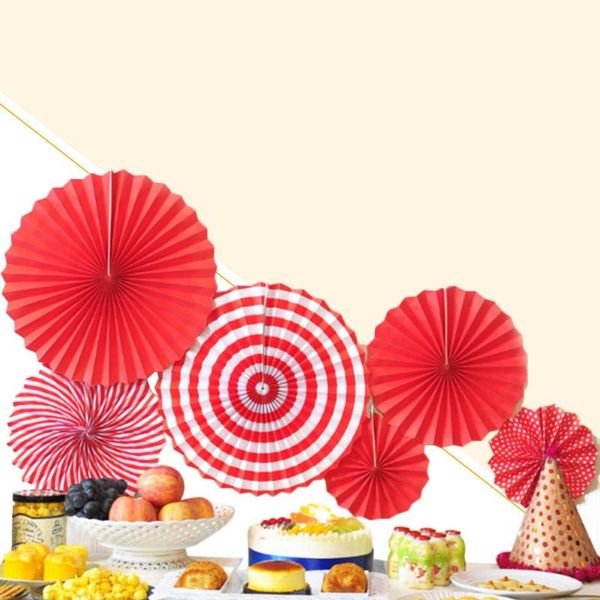 

colorful paper fans party decoration background/wall decoration kids event