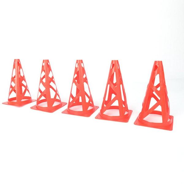 

2018 5pcs/set 23cm training sport safety traffic marker cone football roller