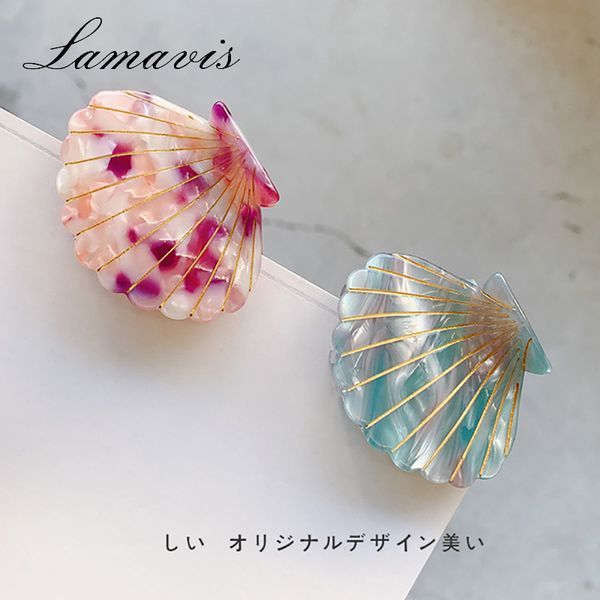 

hair accessories shell hairpin spring sea small fresh, sweet and lovely girl