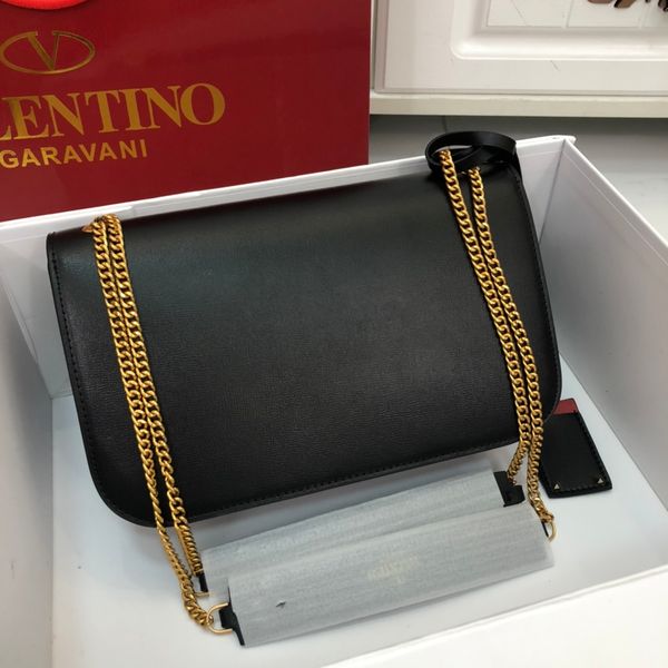 

2020 new shoulder bag ladies genuine leather shoulder bag handbag chain shoulder bag + box