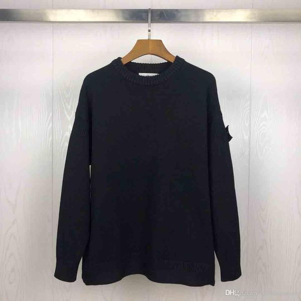 

stone island classic tide brand sweater mens designer hoodie fashion loose sweater round neck wild student sweater fashion trend hoodie, White;black