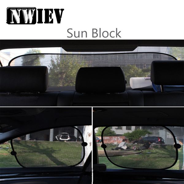 

nwiev car sun shade cover insulate-heat sun protection net for focus 2 3 307 206 vw polo golf 4 5 accessories