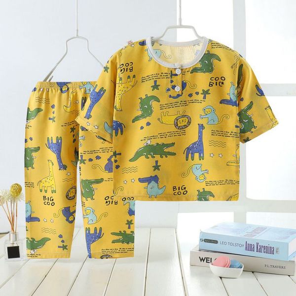 

2020 летние комплекты детской одежды детские девочки и мальчики очаровательные хлопчатобумажные топ и брюки костюмы, White