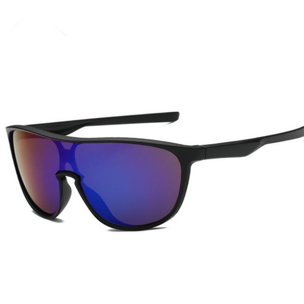 

new women & men personality one-piece sunglasses outdoor sports bicycle sun glasses oversize frame eyeglasses anti-uv spectacles a, White;black