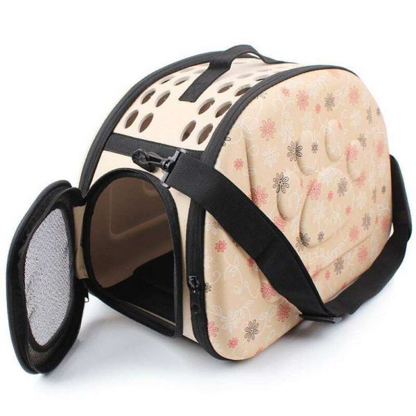 

faroot durable pet cat dog folding puppy carrier outdoor travel slings transparent bag space backpack breathable
