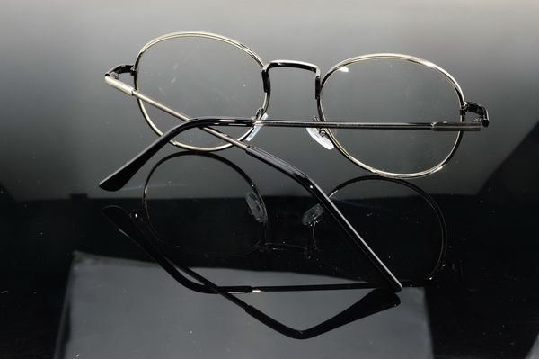 

baroque palace style large round designer frame full-rim optical custom made prescription reading glasses pchromic +1to+6, Silver