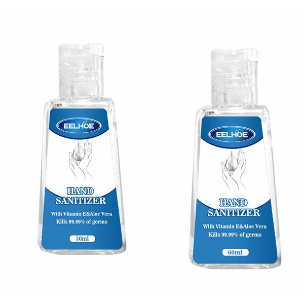 

eelhoe hand sanitizer household disinfectant no rinse wash hands gel 30ml 60ml mini travel sanitizers ooa7735