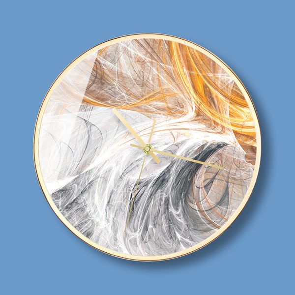 

abstract art light creative wall living room household decoration atmospheric watch creative clock advanced
