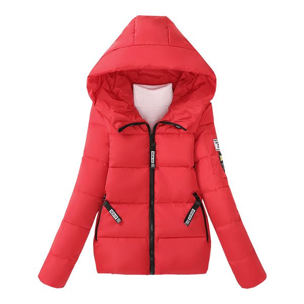 

new ladies fashion coat winter jacket women outerwear short wadded jacket female padded parka women's overcoat women, Tan;black