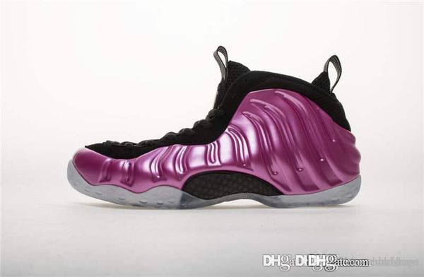 

air 1foamposite pro pearlized pink polarized pink 314996-600 one penny running basketball shoes sneakers with original box