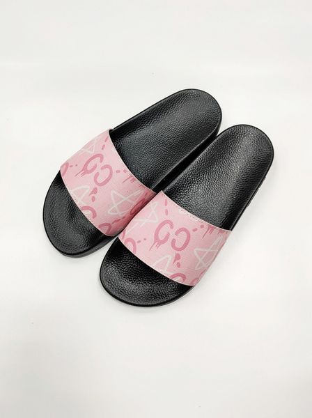 

rubber slide sandal floral brocade men slipper gear bottoms flip flops women striped beach causal slipper with box