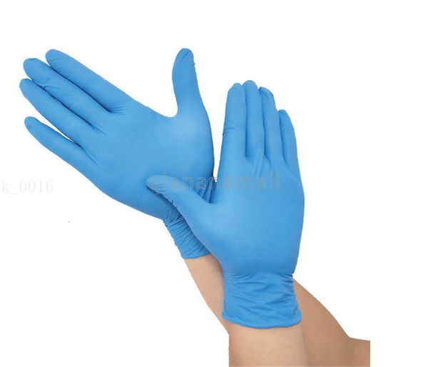 

black real disposable dishwashing 100pcs kitchen work garden gloves universal for left and right hand fm9e