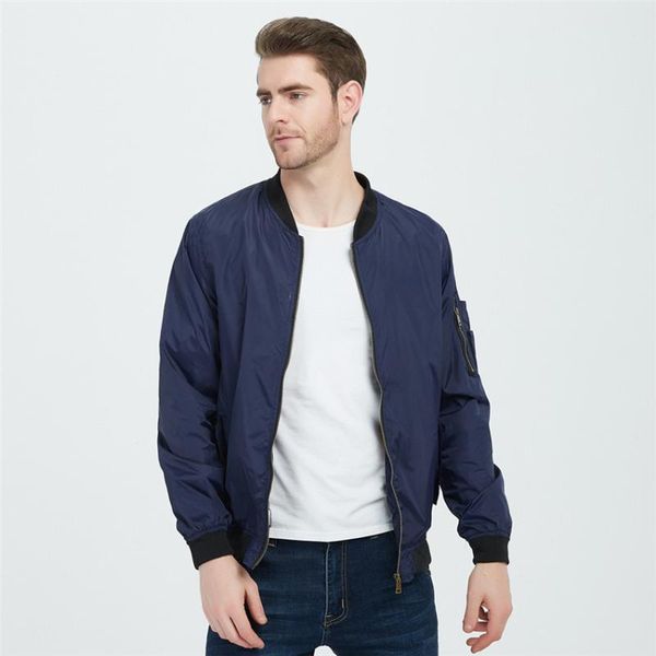 

бомбер куртка мужчины повседневная мода тонкий мужская куртка новая весна спортивная мотоцикл мужские куртки мужской бейсбол пальто евро раз, Black;brown